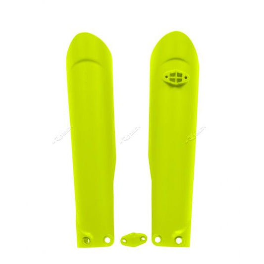 Racetech voorvork beschermers Fluor Geel KTM SX 125/150/250 15- & SX-F 250/350/450 15- & EXC 250/300 16- & EXC-F 250/350/450/500 16- & Husqvarna TC/FC 85/125/250/350/450 15