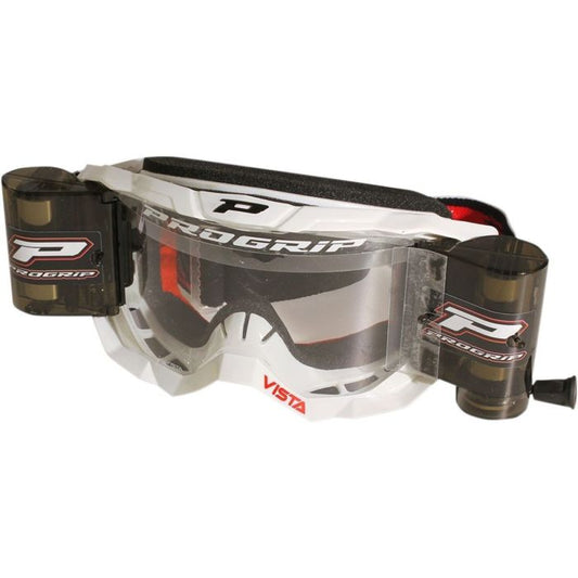 Progrip 3303 Vista crossbril met roll off XXL Wit