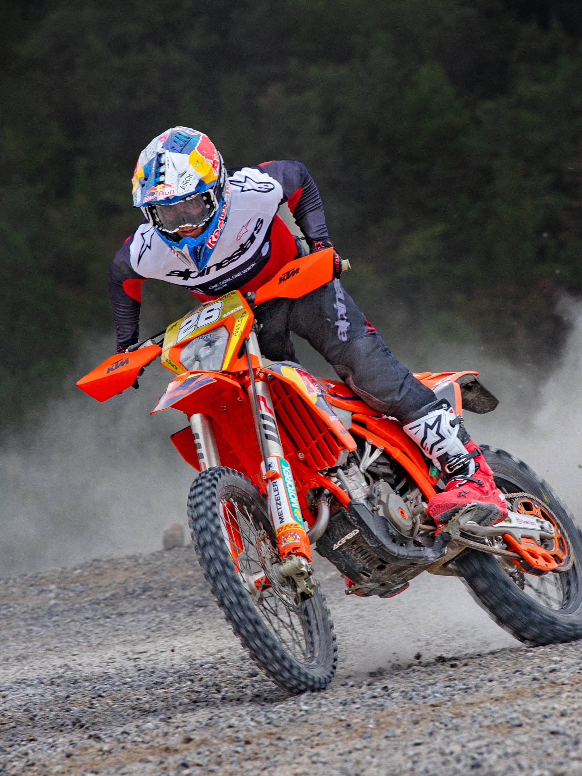 Alpinestars Pro-Dura Jersey Zwart Felrood Wit