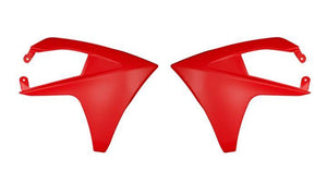 Bouchons de radiateur Racetech Rouge pour Gas Gas MC/EC/MC-F/EC-F 125-450 2024-