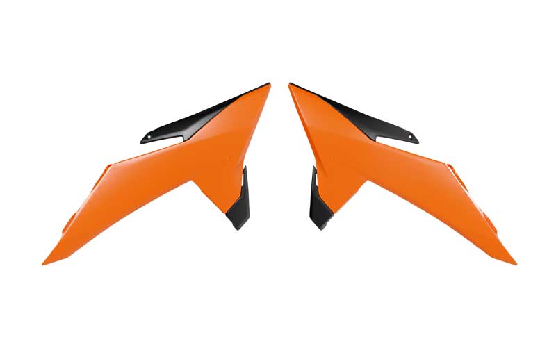 Racetech Radiator Kappen Oranje KTM SX 125/150/250/300 2023-2025 &amp; SX-F 250/350/450 2023-2025 ( model 2025 )