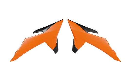 Racetech Radiator Kappen Oranje KTM SX 125/150/250/300 2023-2025 &amp; SX-F 250/350/450 2023-2025 ( model 2025 )