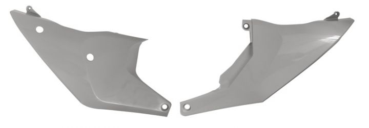 Racetech zijnummerborden Quantum Grijs Husqvarna FC/TC 125/250/300/350/450 2023- &amp; FE/TE 250/300/350/450/501 2024-