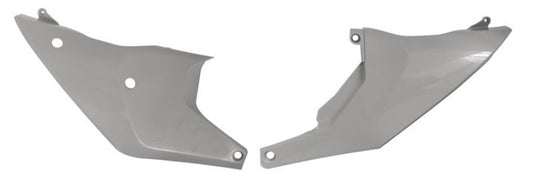 Racetech zijnummerborden Quantum Grijs Husqvarna FC/TC 125/250/300/350/450 2023- &amp; FE/TE 250/300/350/450/501 2024-
