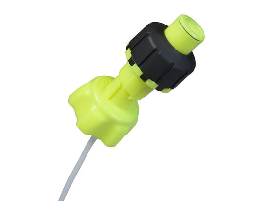 Racetech brandstoftank vervangende dop fluor geel