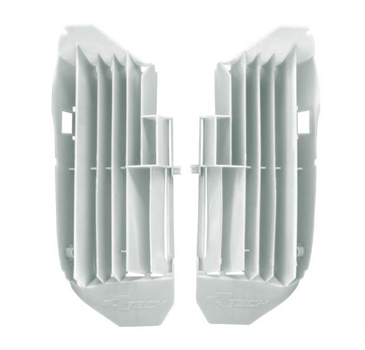Racetech reinforced radiator roosters/lamellen Wit Yamaha YZ 250F 2024- & YZ 450F 2023-