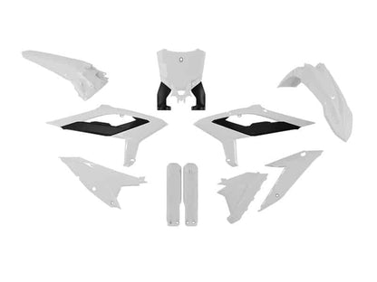 Racetech plastic kit Wit Beta RX 300 2T 2025 - & RX 250/350 2T 2026 - & RX 450 4T 2024 - MxProStoreParts