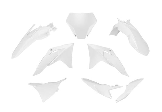 Racetech plastic kit Wit Gas Gas MC 85 2025-