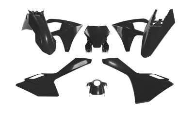Racetech plastic kit Zwart Gas Gas MC 125/250 2024- &amp; MC-F 250/350/450 2024-