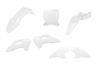 Racetech plastic kit Wit Husqvarna TC 50 2024-