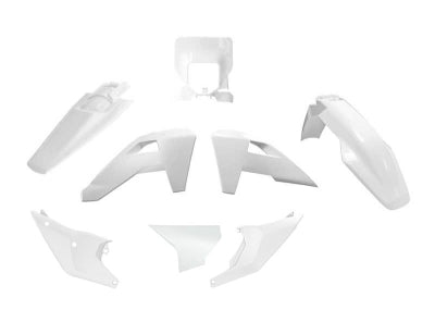 Racetech plastic kit Wit Husqvarna TE/FE 250/300/350/450 2026-