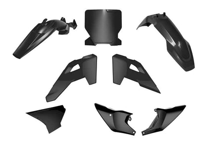Racetech plastic kit Zwart Husqvarna TC 85 2025- - MxProStoreParts