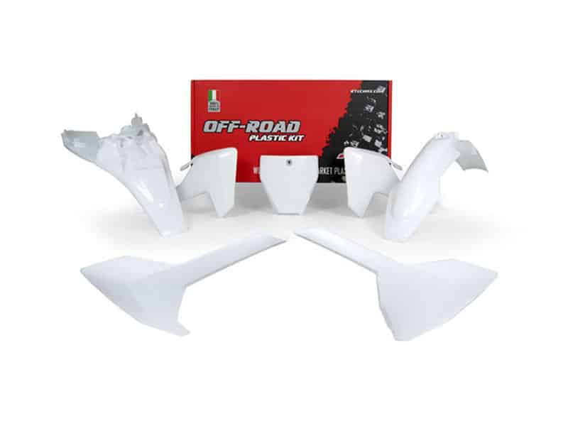 Racetech Plastic kit Wit Husqvarna TC 85 2018-2024