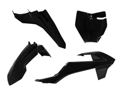Racetech plastic kit Zwart KTM SX 65 2016-2023 & Gas Gas MC 65 2021-2023