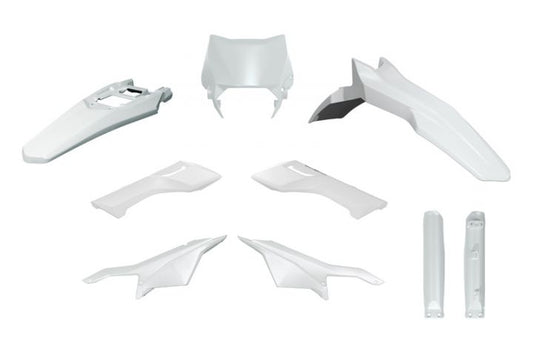 Racetech plastic kit Wit Sur-Ron Ultra Bee