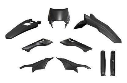 Racetech plastic kit Zwart Sur-Ron Ultra Bee