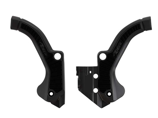 Racetech frame beschermers zwart KTM SX 65 2024- & Husqvarna TC 65 2024- & Gas Gas MC 65 2024 - MxProStoreParts