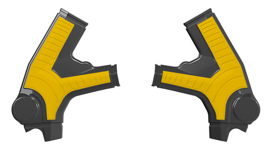 Racetech frame beschermers zwart / geel Sur-Ron Ultra Bee