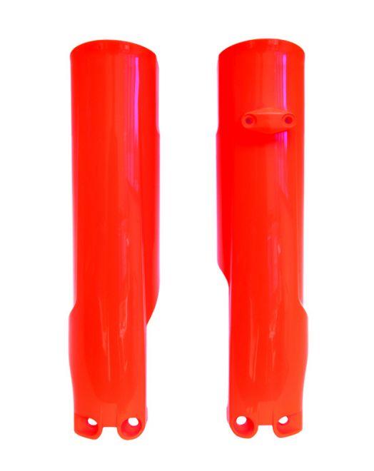 Racetech voorvork beschermers Fluor Oranje KTM SX/SX-F 2023- &amp; EXC/EXC-F 2024- &amp; Husqvarna TC/FC 2023- &amp; TE/FE 2024-