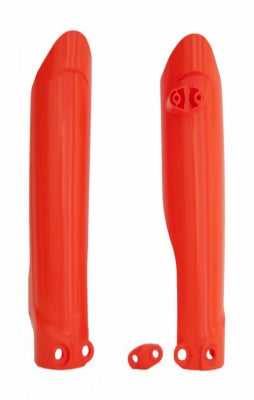 Racetech voorvork beschermers Oranje KTM SX 65 2002- &amp; KTM SX 50 2016- &amp; Gas Gas MC 65 2021- &amp; MC-E 3/5 2023-