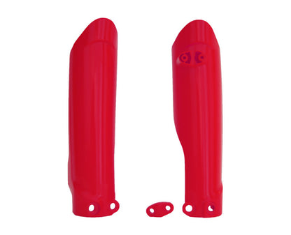Racetech voorvork beschermers Rood KTM SX 65 2002- &amp; KTM SX 50 2016- &amp; Gas Gas MC 65 2021- &amp; MC-E 3/5 2023-