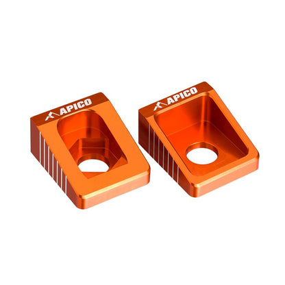 Apico achteras blokken Oranje KTM SX 65 02-15
