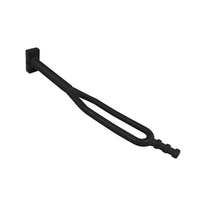 Apico zijstandaard / batterij / Koplamp licht unit rubber zwart