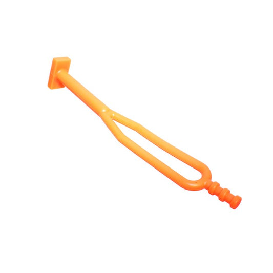 Apico zijstandaard / batterij / Koplamp licht unit rubber oranje