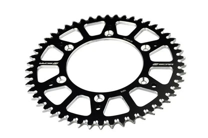 Scar achtertandwiel 52 tands aluminium Zwart KTM SX/SX-F/EXC/EXC-F 90- &amp; Husqvarna TC/FC/FE/TE 125/150/250/350/450/501 14-