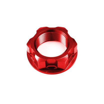 Apico balhoofdmoer rood Honda CR 125/250R 01-07 & CRF 250R 04- & CRF 450R 02- & CRF 250X 04- & CRF 450X 05-16 & CRF 450RX 17-