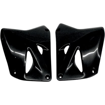 UFO radiator kappen Zwart Suzuki RM 125/250 01-12