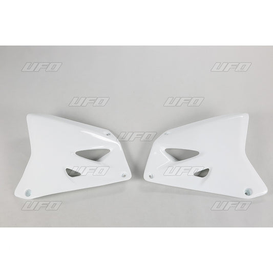 UFO radiator kappen Wit Suzuki RM 125/250 01-12