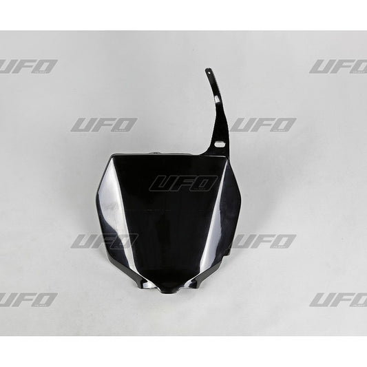 UFO voornummerplaat zwart Suzuki RM 125/250 01- & RM-Z 250 07-09 & RM-Z 450 05-07