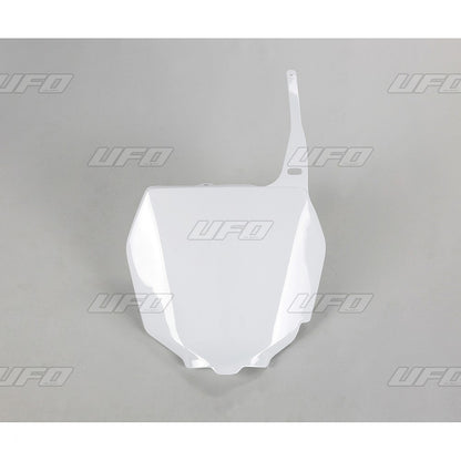 UFO voornummerplaat wit Suzuki RM 125/250 01- & RM-Z 250 07-09 & RM-Z 450 05-07
