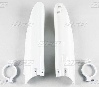 UFO voorvork beschermers Wit Suzuki RM 125/250 99-06 & RM-Z 450 05-06 ( OLD PARTNUMBER )