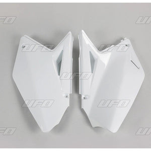 UFO support de plaques d'immatriculation blanc pour Suzuki RM-Z 250 07-09