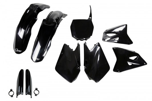 UFO plastic kit Zwart Suzuki RM 125/250 01-05 ( full kit )
