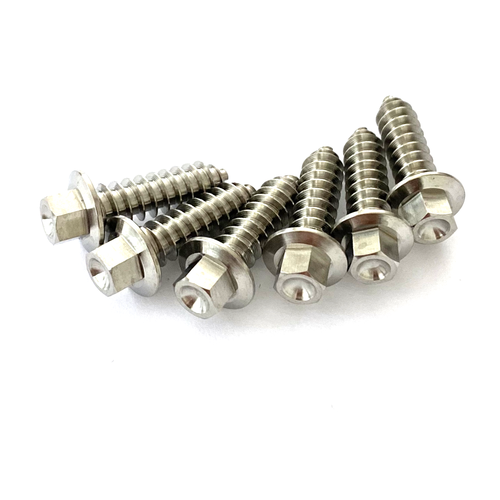 Splitstream Titanium Plastic Screws K60X20TI KTM/Husq/Gasgas ( 6x )