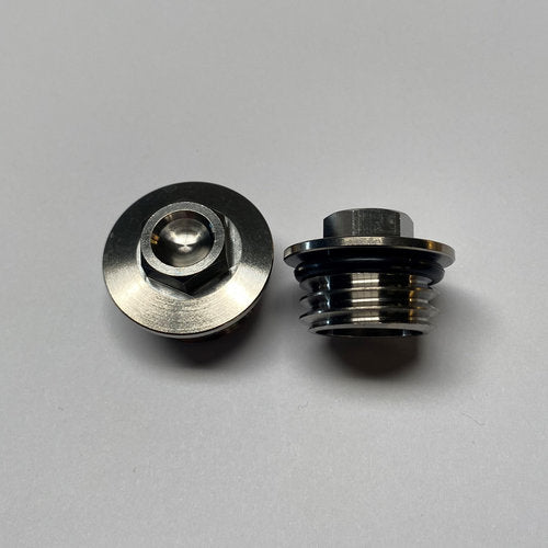Splitstream Titanium olievuldop + keerring KTM/Husqvarna Cross/Enduro 125-500 2008-2023 & 85cc 2018-2023 ( past alleen op originele deksel )