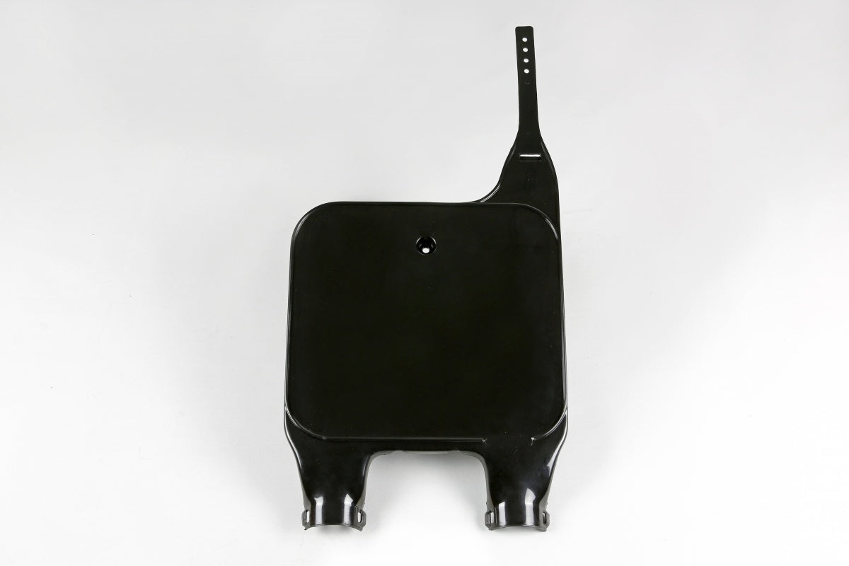 UFO voornummerplaat Zwart / Upside Down fork Tm 80 1997-2000 Tm 125 1997-2000 Tm 250 1997-2000