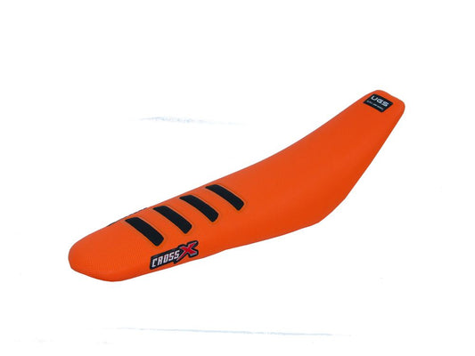 Cross X Zadelovertrek UGS-Wave Oranje / Zwart KTM SX 125/150/250 19-22 & SX-F 250/350/450 19-22 & EXC/EXC-F 250/300/350/450/500 20-23 & Gas Gas MC/MC-F/EC/EC-F 125-450 21-