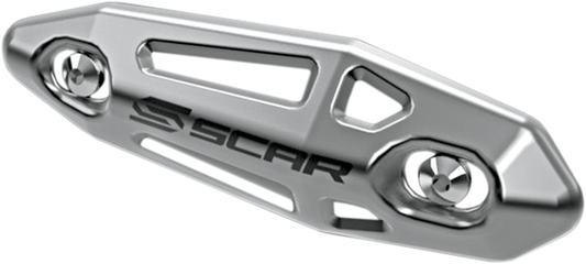 Scar Universele uitlaatbocht RVS hittebeschermer ( Past op 4 takt uitlaatpijpdiameters van 27 mm tot 51 mm )