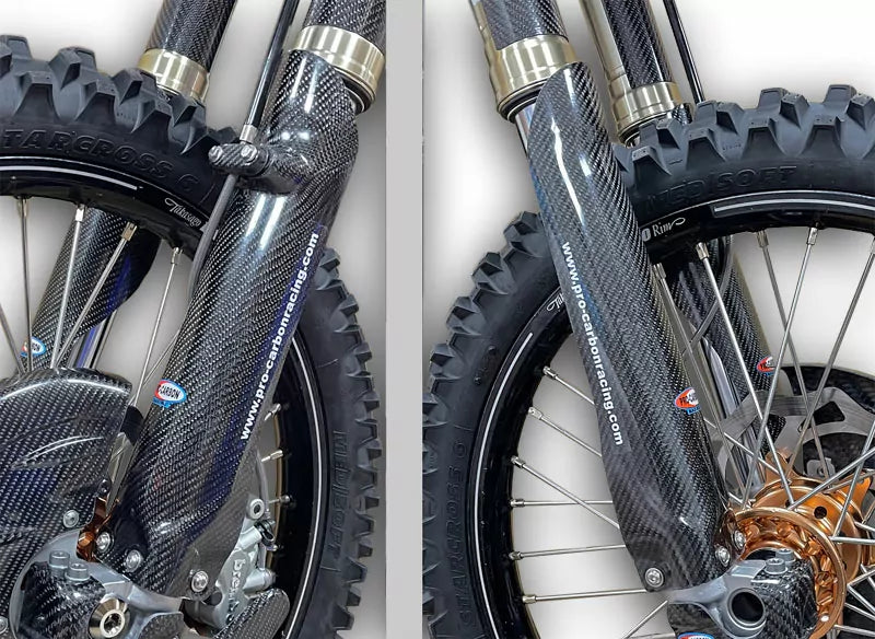 Pro Carbon voorvork beschermers Stark Varg