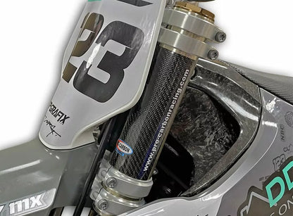 Pro Carbon bovenste voorvork deel carbon wraps ( set van links en rechts ) Stark Varg