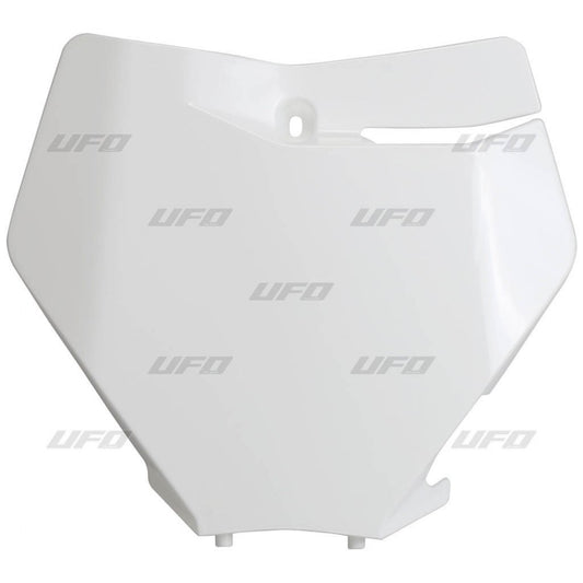 UFO voornummerplaat Wit KTM SX 125/150/250 19- & SX-F 250/350/450 19-