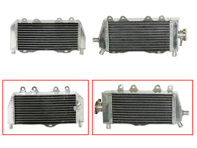 Psychic radiator set Yamaha YZ 125 05- & Fantic XX 125 2021