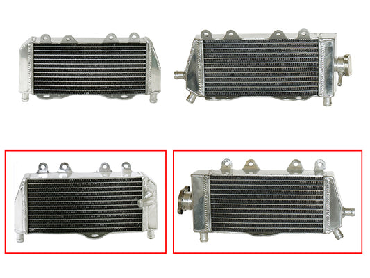 Psychic radiator set Yamaha YZ 125 05- & Fantic XX 125 2021