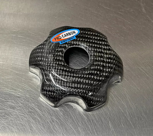 Pro Carbon tankdop cover Yamaha YZ 85/125/250 2002-heden & YZF 250/450 2002-heden & WR 250F/450F 2002-heden
