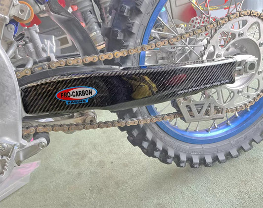Pro Carbon achterbrug beschermers Yamaha YZ 450F 2023-
