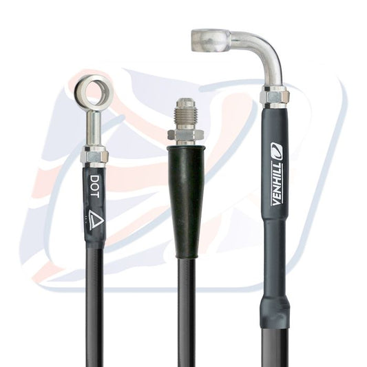 Venhill achter remleiding Zwart Yamaha WR 450F 2012-2016